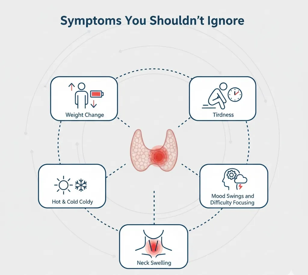 Thyroid symptoms